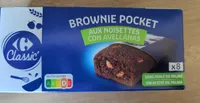 Brownie pocket Aux noisettes