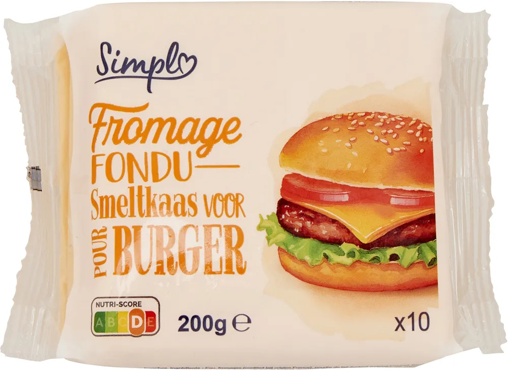 Fromage FONDU POUR BURGER
