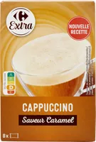 Cappuccino saveur caramel
