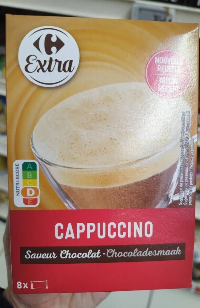 Cappuccino saveur chocolat