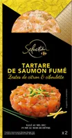 Tartare de saumon fumé