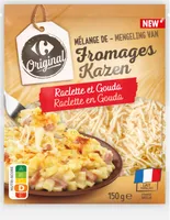 Mélange de fromages Raclette et Gouda