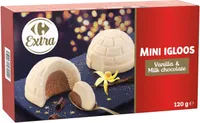 Mini igloos vanilla & milk chocolate