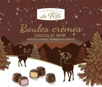 Chocolats Boules crème