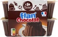 Flan chocolat