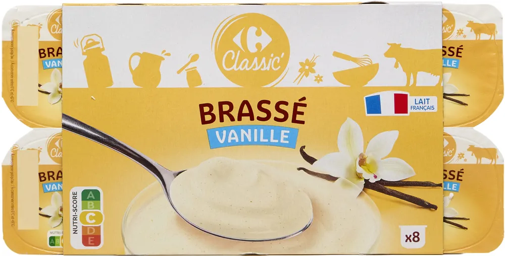 Brassé vanille