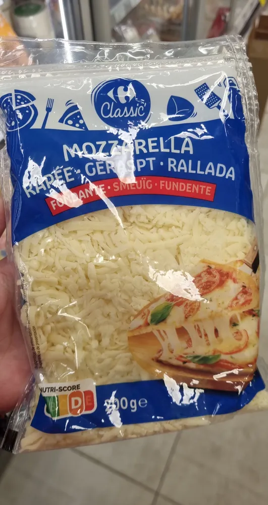 Mozzarella râpée