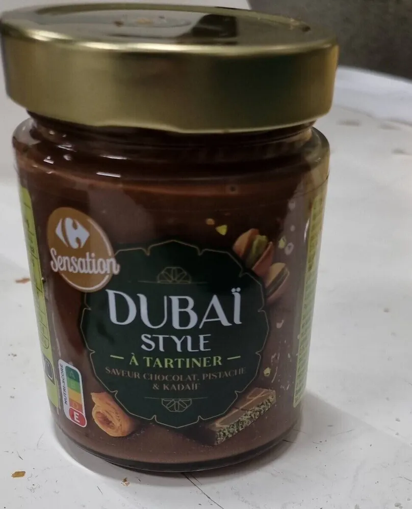 Dubai style à tartiner