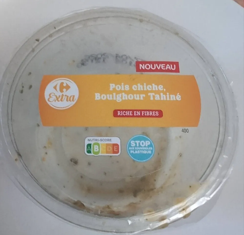 Pois chiche Boulghour Tahiné