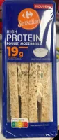 High protein poulet mozzarella