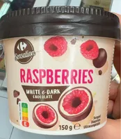 Rasberries White & Dark Chocolate