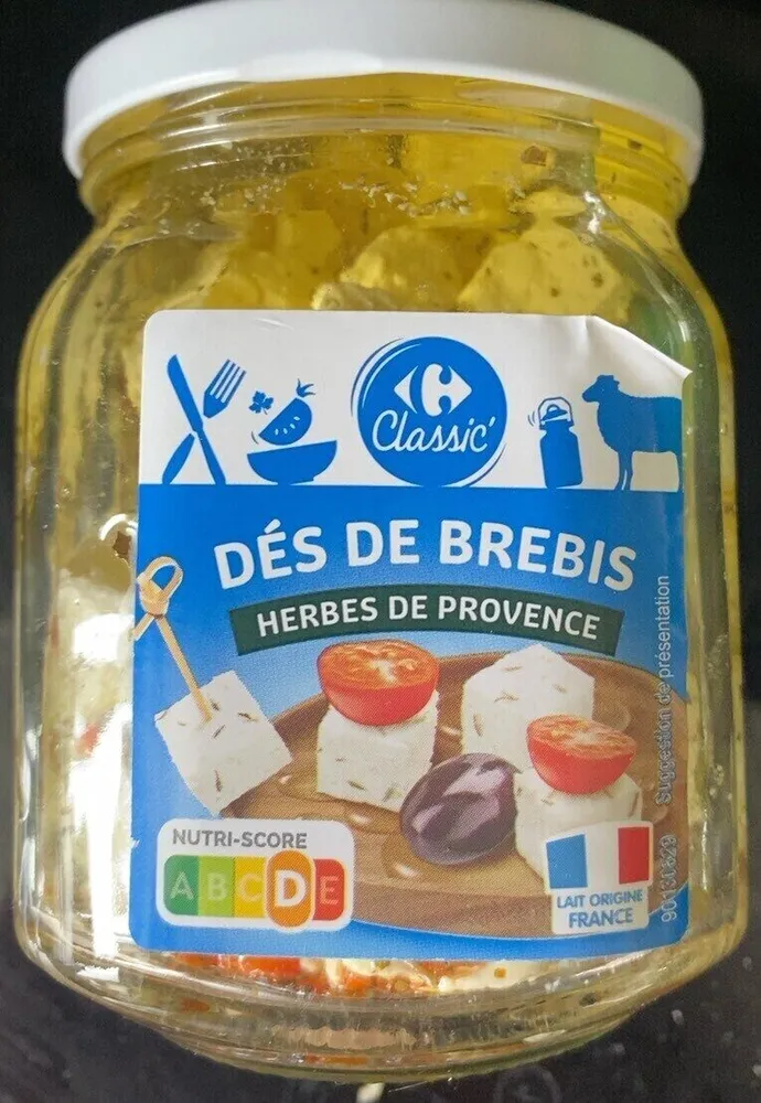 Dés de brebis herbes de Provence