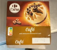 Glace au cafe