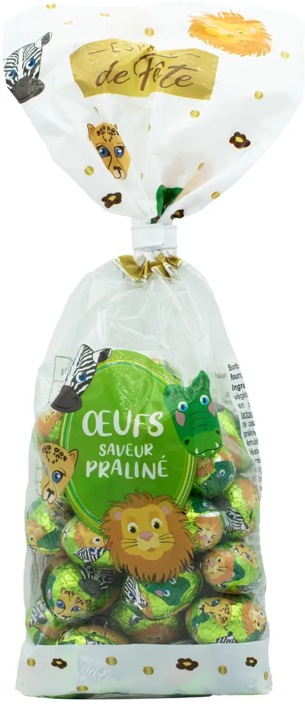 oeufs saveur praliné