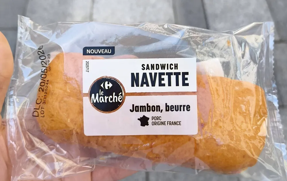 Sandwich Navette Jabón Beurre