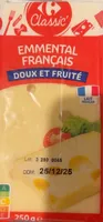 EMMENTAL FRANÇAIS DOUX ET FRUITÉ