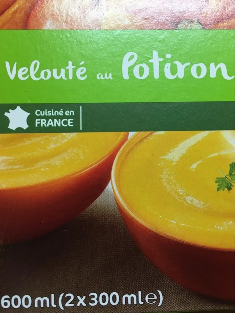 Velouté au potiron