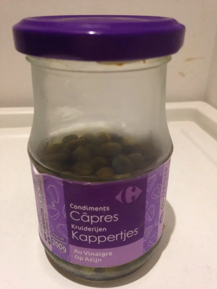 Câpres au vinaigre