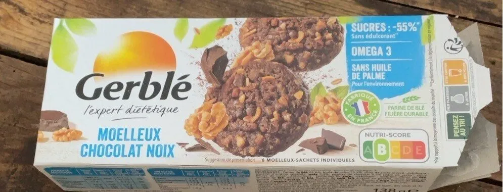 Moelleux chocolat noix