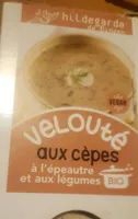 Velouté aux cèpes à l'épeautre et aux légumes