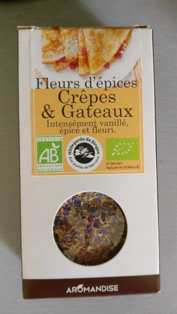 Fleurs D Epices Crepes Et Gateaux