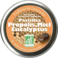 Pastilles Propolis, Miel, Eucalyptus