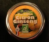 Pastille Citron, Ginseng