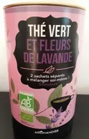 Thé vert et fleurs de lavande