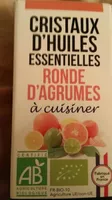 Cristaux huiles essentiels ronde des agrumes