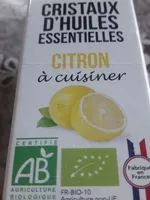 Cristaux huile essentielle citron