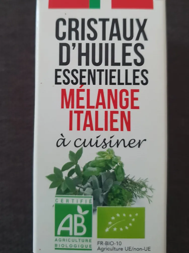 Cristaux d Huiles Essentielles Mélange Italien ?