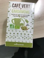 Café Vert Cardamome à Infuser Bio - 20 Sachets - Aromandise