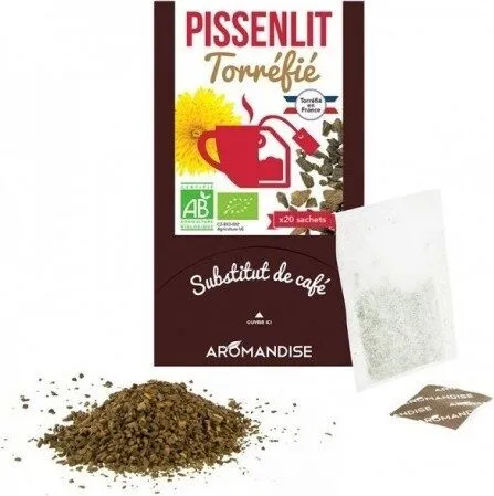 Pissenlit Torréfié à Infuser Bio - 20 Sachets - Aromandise