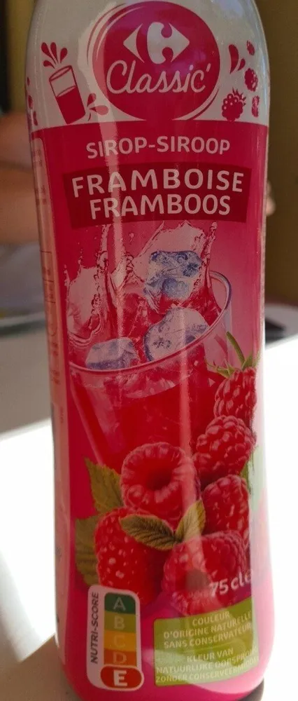 Sirop framboise