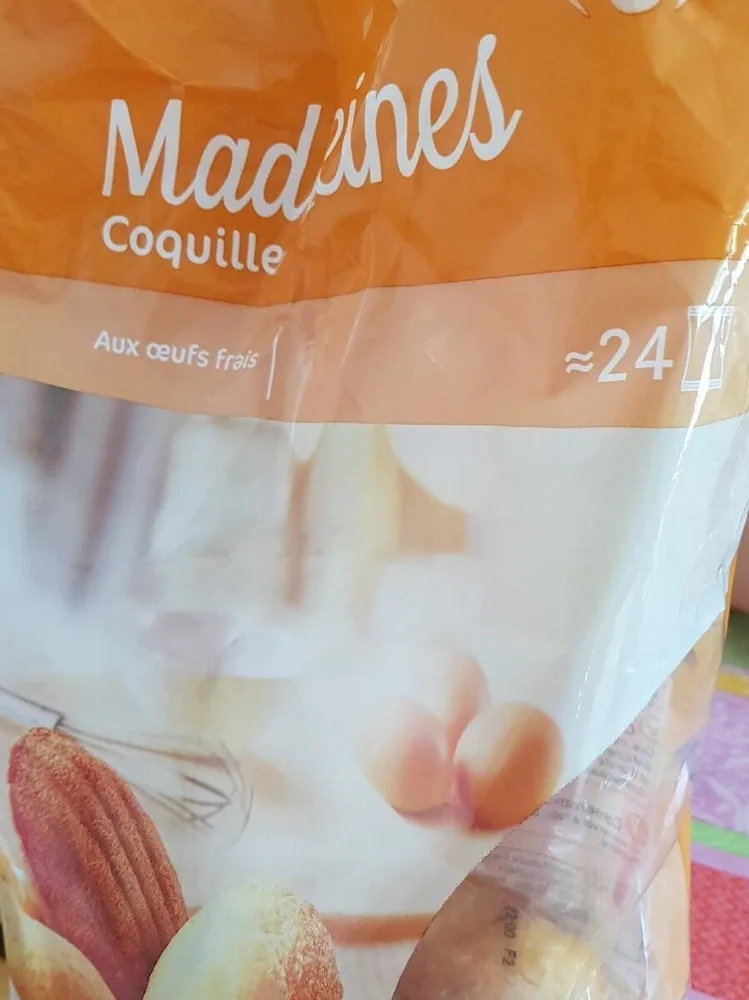 Madeleines coquilles