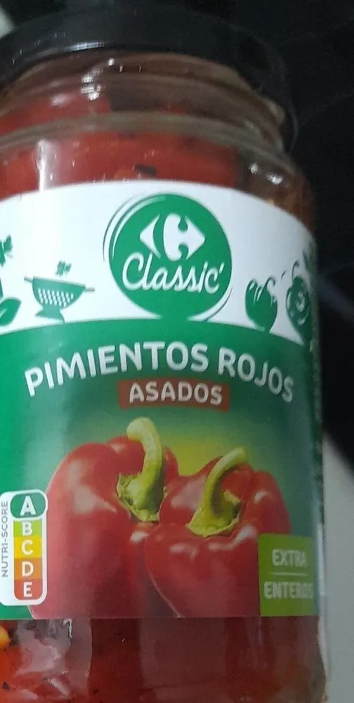Pimientos rojos asados