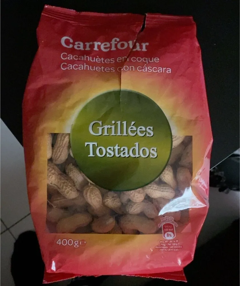 Cacahuètes en coque