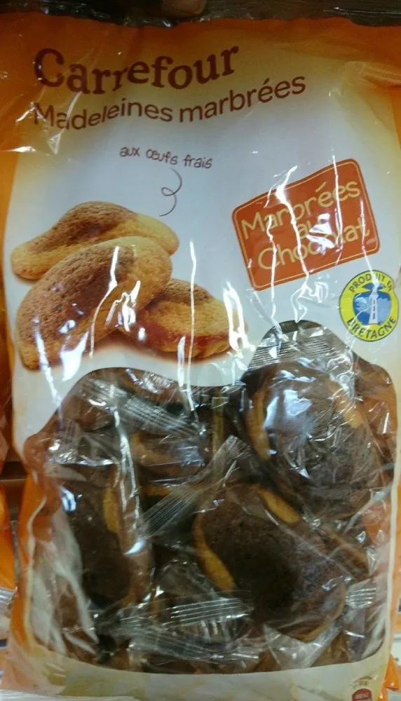 Madeleines marbrées