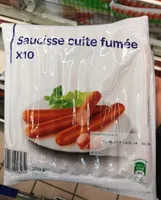 Saucisse cuite fumée