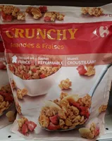 Crunchy amandes et fraises