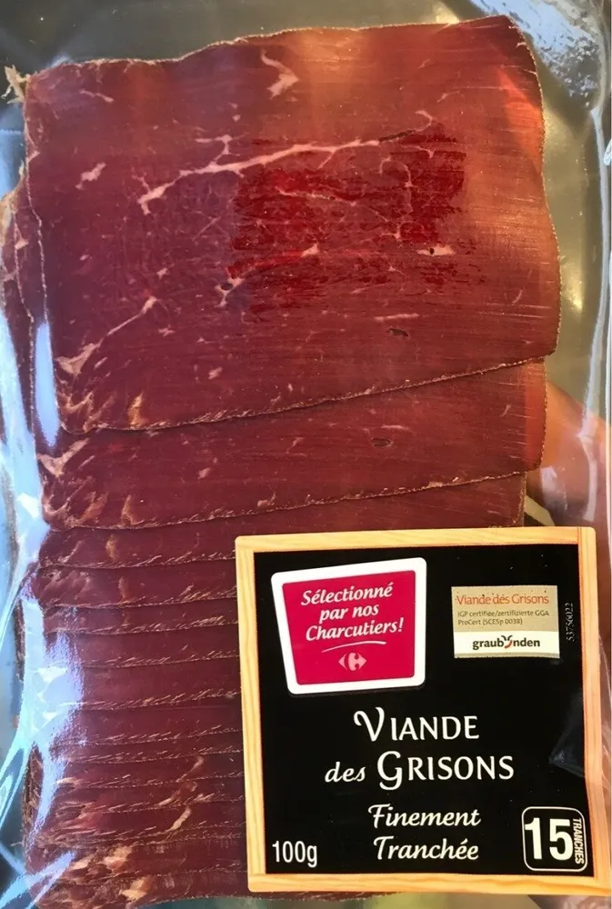 Viande des grisons