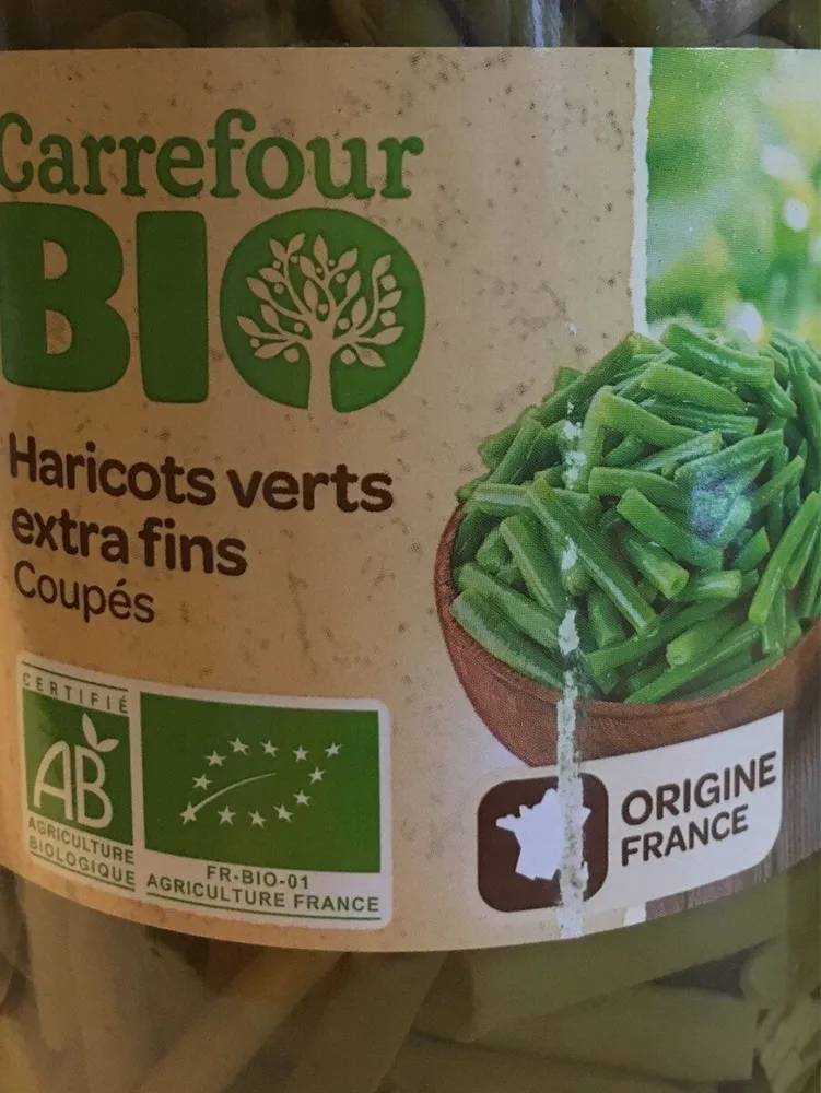 Haricots verts extra fins