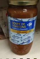 Soupe de poisson au piment d'Espelette