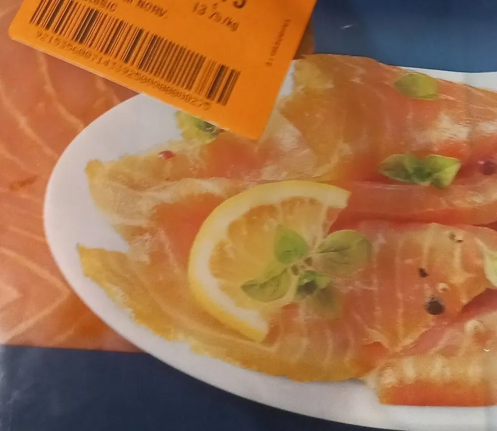 Saumon fumé élevé en Norvège