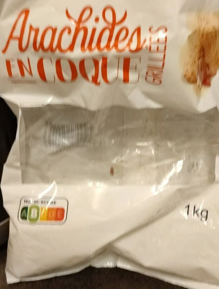 Arachides en coques grillées