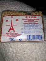 Nougat aux cacahuètes