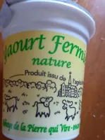 Yaourt fermier nature