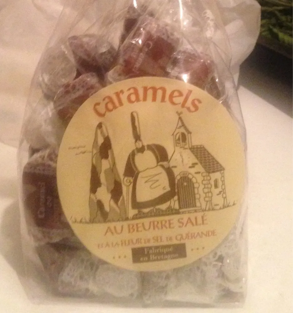 Caramels au beurre salé et au sel de Guérande
