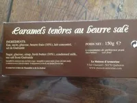 Caramels tendres au beurre salé