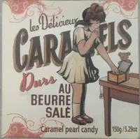 Caramels durs au beurre salé